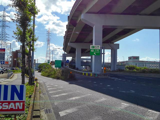 小牧原新田　鷹ノ橋工場の周辺