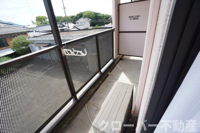 フィネスサンのバルコニー