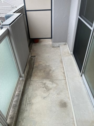 スカイフォートのバルコニー