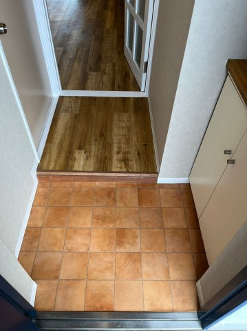 スカイフォートの玄関