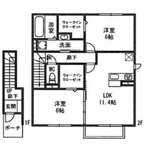 メゾン・プルメトウス02の間取り