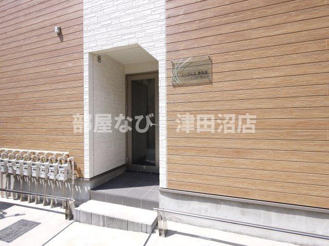 ノースヒル津田沼のエントランス|清潔なエントランスです