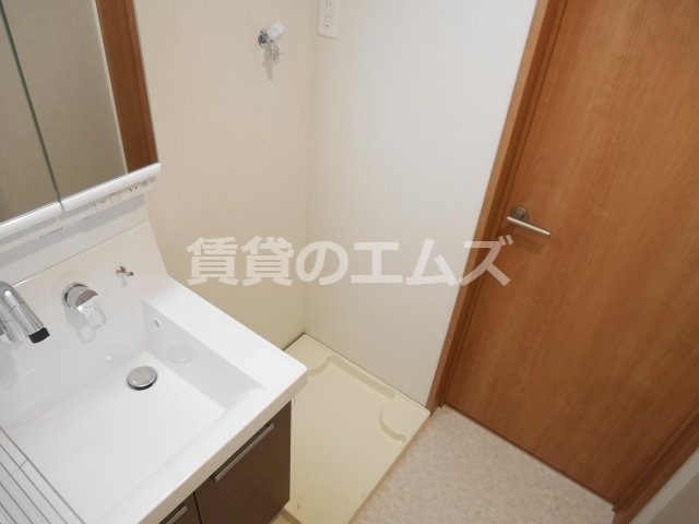 【洗面所】 | Ｃｒｅｃｉａ南福岡Ⅰ | Ｃｒｅｃｉａ南福岡Ⅰの室内洗濯機置き場