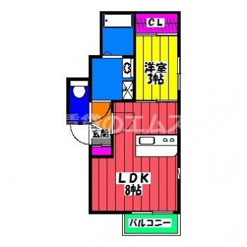 【間取り】 | Ｃｒｅｃｉａ南福岡Ⅰ | Ｃｒｅｃｉａ南福岡Ⅰの間取り