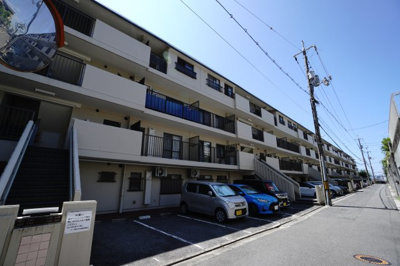 【外観】 | 【上質リノベ】コープ野村牛田東 | 現地（2023年7月24日10：00頃）撮影