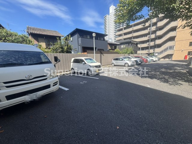 【中古マンション】サンルシエル大津　7階の駐車場