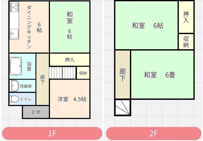 【間取り】 | 間取りは4DKになります。