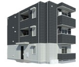 【外観パース】 | 【（仮）D-room三峯1丁目Ⅱ】