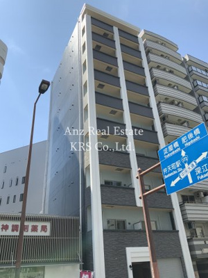 【外観】 | Blue西長堀 | スタイリッシュな外観のマンションです♪