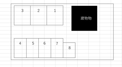 【区画図】 | 床波４丁目駐車場