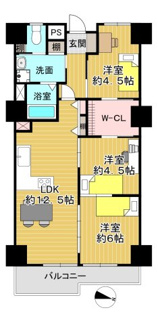 【間取り】 | 茨木グランドハイツ