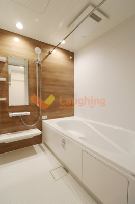 【浴室】 | D-ROOM NEXT 諏訪野 | 落ち着いた空間のお風呂です