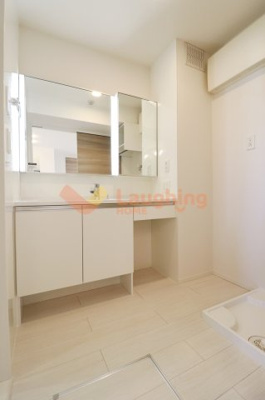 【洗面所】 | D-ROOM NEXT 諏訪野 | 広い洗面スペース