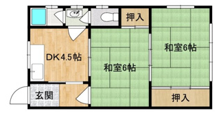 【間取り】 | 笠井アパート
