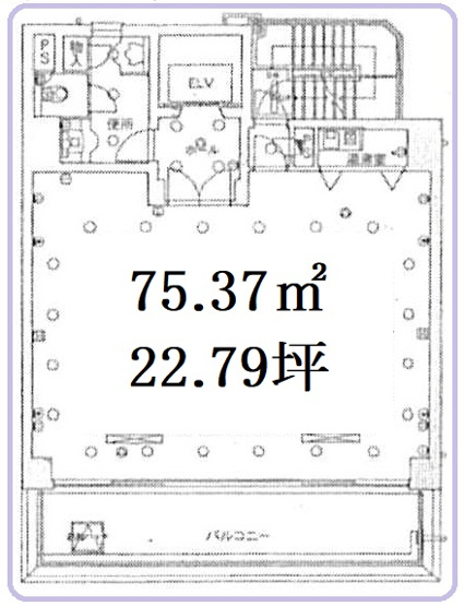 【間取り】 | 日建インテリジェントビル松ヶ枝ビル