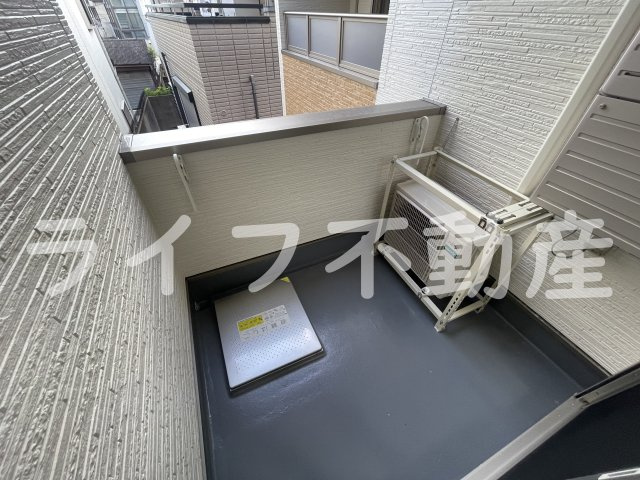 クリエオーレ衣摺Ⅰのバルコニー|バルコニーがあります
