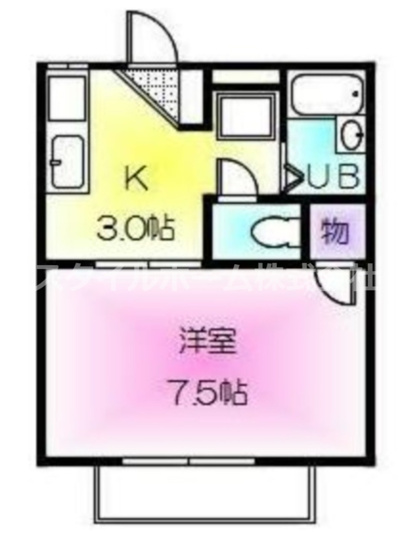 【間取り】 | 牛川通ウラヤマハイツ | 使いやすい間取りです。