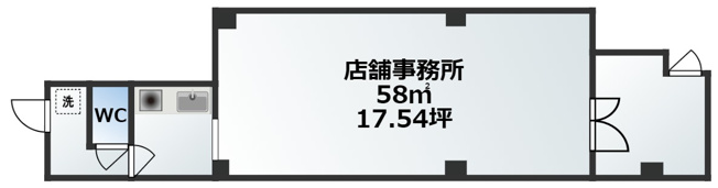 【間取り】 | KDK天満ビル