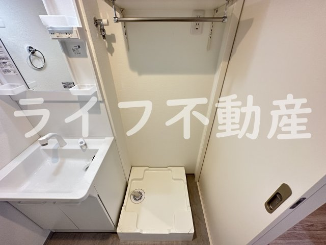 パロス衣摺クリアスの洗面所|コンパクトで使いやすい洗面所