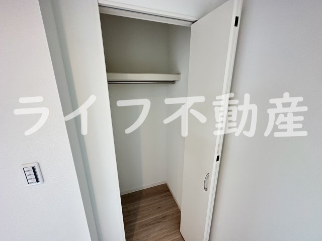 パロス衣摺クリアスの収納|便利な収納スペースです