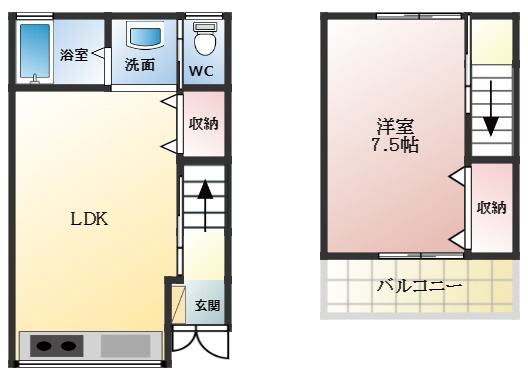 【間取り】 | メゾンクレアサウス