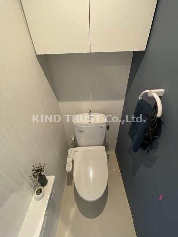 レクシア天神西町のトイレ|コンパクトで使いやすいトイレです