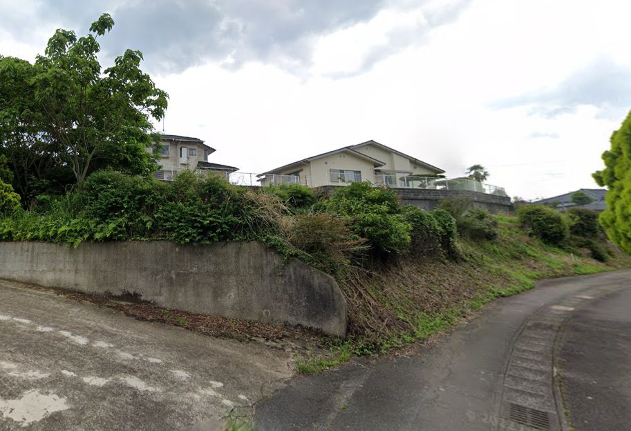 都城市下長飯町の売地の外観