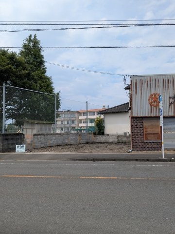 都城市上東町の売地の外観