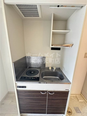 【キッチン】 | ハーバーハウス大阪 | 1口IHコンロキッチンです