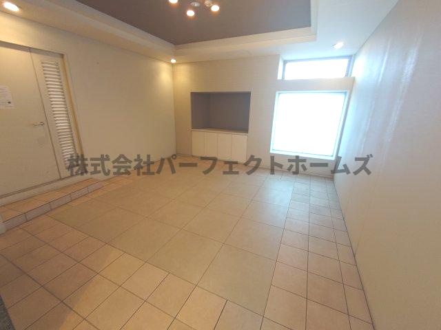 レオン光善寺のロビー|清潔なロビーです