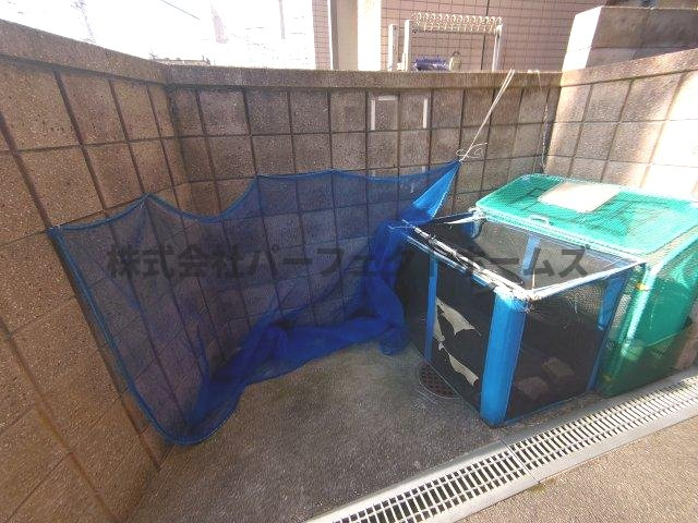 レオン光善寺のその他共用部分|ごみ捨て場です