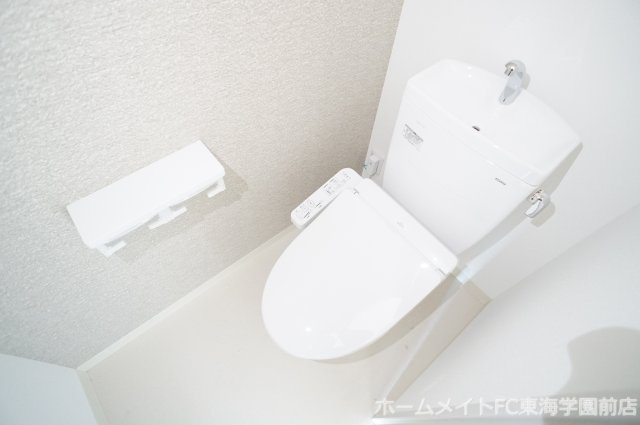 熊本市北区龍田７丁目の賃貸マンションのトイレ