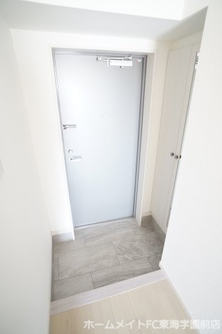 熊本市北区龍田７丁目の賃貸マンションの玄関