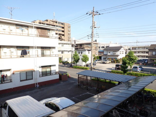 バルコニーからの眺望。