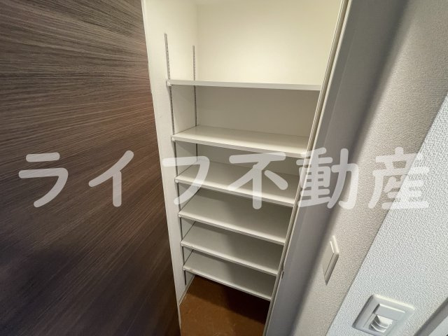 Luxe布施南Ⅱの収納|収納があります