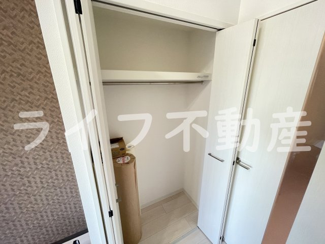 Luxe布施南Ⅱの収納|ちょっとした収納スペースも充実しています