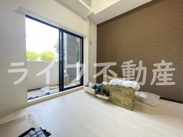Luxe布施南Ⅱの寝室|落ち着いた色調の寝室です