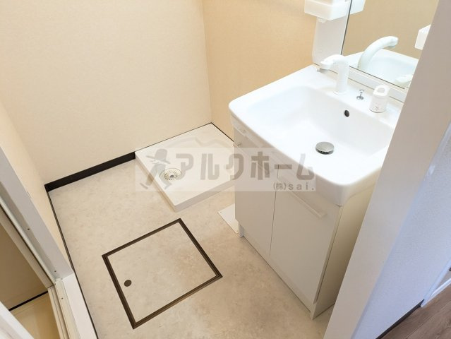 メゾン上市の洗面所|メゾン上市（JR柏原駅）