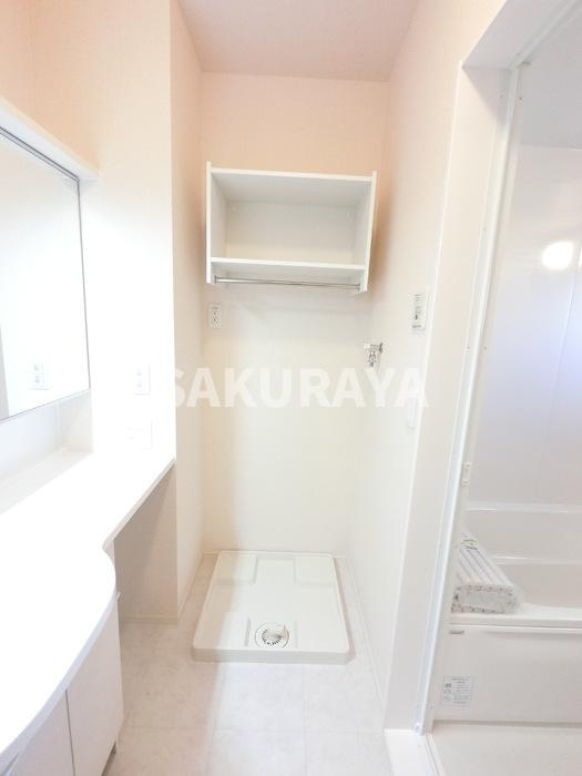 ＥＲＳＴＥの洗面所|洗濯機置き場です。防水パンあります。