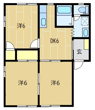 フレグランスみほりの間取り