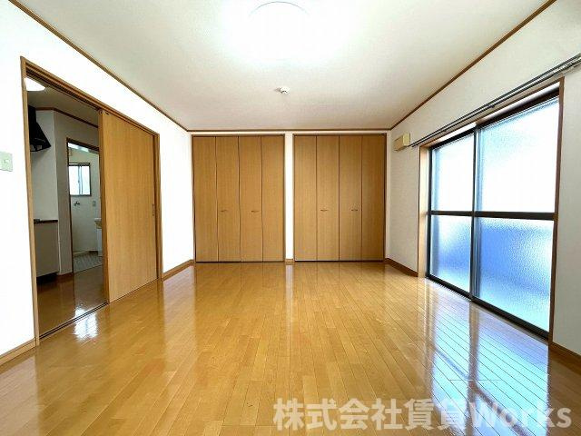 メゾン富田橋の居間・リビング|ゆったりとしたリビングです
