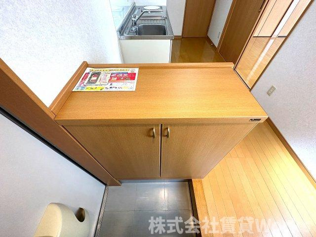 メゾン富田橋の玄関|きれいな玄関です