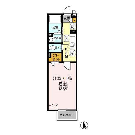 クレアーレの間取り