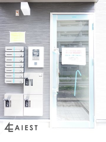 ハーモニーテラス松葉町Ⅵのエントランス