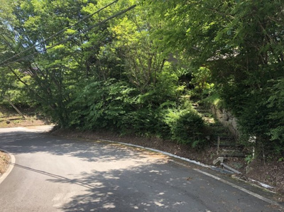 【前面道路含む現地写真】 | 佐久高原美笹別荘地Ｃ－５５