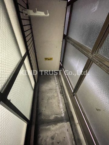 サンウイング南森町のバルコニー|開放的で明るい空間を演出してくれるバルコニーです