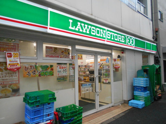 ローソンストア100新宿百人町四丁目店まで90ｍ