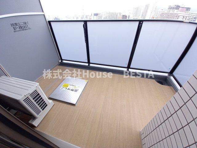 プレサンス　ハーバーランド　アンド・シーのバルコニー