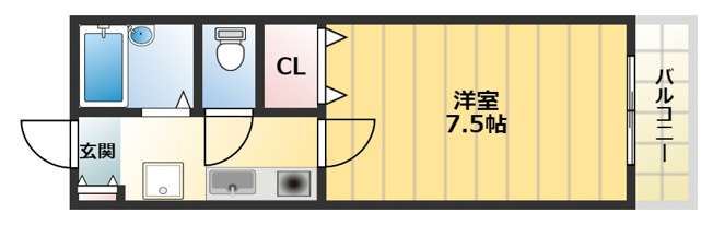 【間取り】 | センターフィールドⅢ
