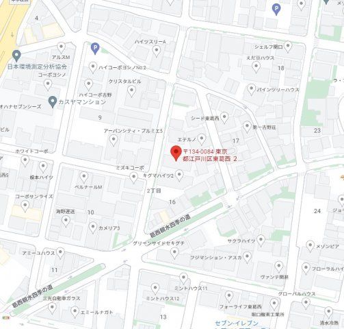 プルミエⅠの地図